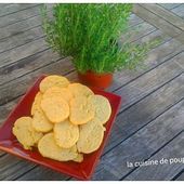 Sablés chèvre et thym au thermomix ou sans - La cuisine de poupoule