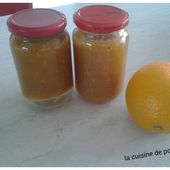 Confiture d'orange à la canelle au thermomix - La cuisine de poupoule