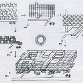 Yona Friedman, Improvised prototype as cloud type - artetcinemas.over-blog.com