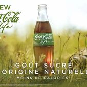 Le "Coca-Cola life", nouveau produit de la marque, vient d'arriver en Belgique !