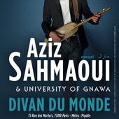 Concert de Aziz Sahmaoui le 8 juin au Divan du monde.