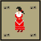 Biscornus du Monde: L'Espagne: - Le Blog des Dames
