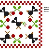 Grille Miniature 2015: Cerise - Le Blog des Dames