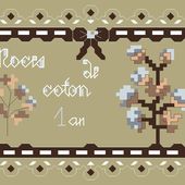 Grilles Gratuites : Anniversaire de Mariage : 1 an - Le Blog des Dames