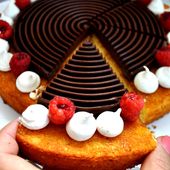 Gâteau Moelleux et fondant au citron tourbillon chocolat