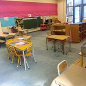 Aménagement pour la rentrée 2015 - la classe de PS d'Emilie