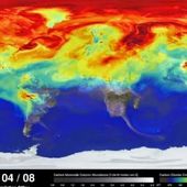 Une vidéo de la nasa nous plonge le nez dans nos émissions mondiales de CO2, édifiant, les panaches du polluant s'etendent sur tout le globe - Le Nouveau Paradigme
