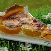 TARTE AMANDINE AUX ABRICOTS (thermomix)