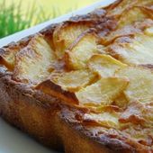 MOELLEUX AUX POMMES ET CARAMEL BEURRE SALÉ (thermomix)