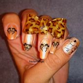 Nail art girly noeud papillon, de l'élégance jusqu'au bout des ongles. - NailartAngel