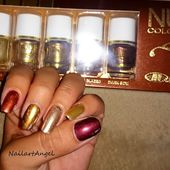 Nouveaux mini-vernis couleurs métalliques. (les couleurs pour l'automne-hivers) - NailartAngel