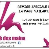 Code réduction, BEAUTE DES MAINS - NailartAngel