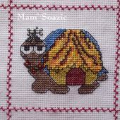 Plaid Tortues brodées : Tortues Case, Playmette Playboy et Charente Maritime - Chez Mamigoz