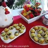 Les Cakes Pop aux Escargots du Petit Bistro de Mamigoz - Chez Mamigoz