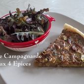 Tarte Campagnarde aux 4 Epices, de Mamigoz - Chez Mamigoz
