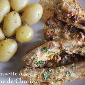 Roussette à la Crème de Chorizo de Mamigoz - Chez Mamigoz