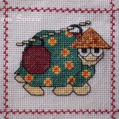 Plaid aux Tortues : Tortue Chinoise, porteuse d'eau - Chez Mamigoz