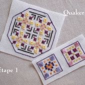 SAL Quaker Ball en Points Fantaisie , 1ère étape - Chez Mamigoz