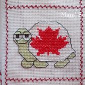 Plaid aux Tortues : Tortue Canada - Chez Mamigoz