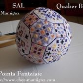 SAL Quaker Ball en Points Fantaisie , 3ème étape - Chez Mamigoz