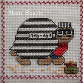 Plaid aux Tortues : Tortue Rapetou - Chez Mamigoz