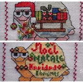 Plaid aux Tortues : Deux Tortues pour Noël - Chez Mamigoz