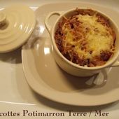 Petites Cocottes : Potimarron Terre / Mer, au Porto - Chez Mamigoz