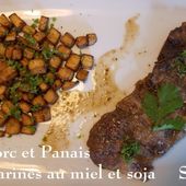 Porc et Panais à la Thaï, marinés au Miel et Soja à l'Actifry - Chez Mamigoz