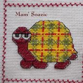 Plaid aux Tortues : Tortue Coco Chanel - Chez Mamigoz