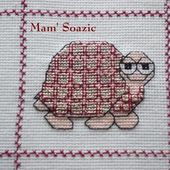 Plaid aux Tortues : Tortue Paco Rabanne - Chez Mamigoz