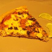 Quiche de Cabillaud, à la moutarde et oignons - Chez Mamigoz