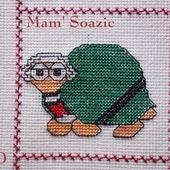 Plaid aux Tortues : Tortue Bécassine - Chez Mamigoz