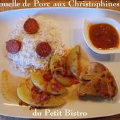 Rouelle de Porc aux Christophines, à l'Antillaise - Chez Mamigoz