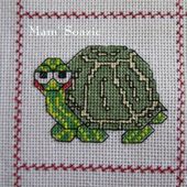 Une nouvelle Tortue pour votre Plaid : Tortue de Californie - Chez Mamigoz