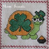 Plaid Tortue : Tortue Irlandaise - Chez Mamigoz