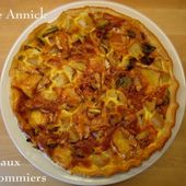 Ma Tarte Annick : poire, poireaux et coulommiers... - Chez Mamigoz
