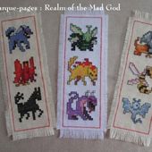 3 ème Marque pages à broder : Realm of the Mad God - Chez Mamigoz