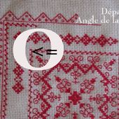 SAL Libre et Gratuit 2015 / 2016 : Plaid Broderie Rouge - Chez Mamigoz