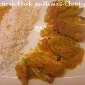Gigolette de Dinde au Massalé et Christophines, du Petit Bistro - Chez Mamigoz