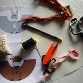 Crèche Noël 2015 brodée en 3 D, bientôt le départ ! - Chez Mamigoz