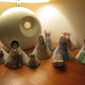 Album Crèche de Noël 2015, brodée en 3 D - Chez Mamigoz