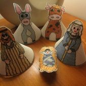 La Crèche Noël 2015 brodée en 3 D : Le Petit Jésus - Chez Mamigoz
