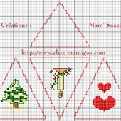 Dernière Pyramide à broder avant Noël - Chez Mamigoz