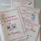 Premier Tutoriel du Livre de Recettes Brodées de Mamigoz. - Chez Mamigoz