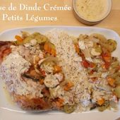 Cuisse de Dinde crémée aux Petits Légumes, du Petit Bistro - Chez Mamigoz