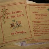 Album Livre de Recettes brodées de Mamigoz - Chez Mamigoz