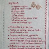 Livre Recettes Brodées de Mamigoz : Soupe à l'Oignon Gratinée - Chez Mamigoz