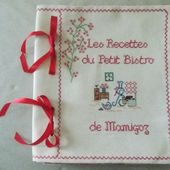 Tutoriel 3- Reliure Livre Recettes brodées de Mamigoz - Chez Mamigoz