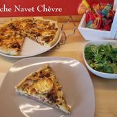 Ma Quiche tomate, Navet , Chèvre.... - Chez Mamigoz