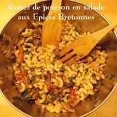 Restes de poisson en salade au Kari Gosse et Persil de la mer - Chez Mamigoz
